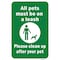 Signmission Safety Sign, 12 in Height, Aluminum, 18 in Length, 25306 A-1218-25306 - alternate 1